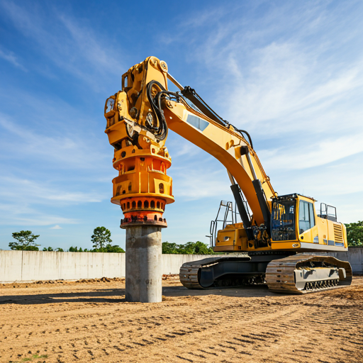 Hydraulic Static Pile Driving